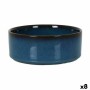 Appetizer Set La Mediterránea Chester Blue 20 x 8 cm 20 x 20 x 8 cm (8 Units)