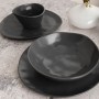 Appetizer Set Bidasoa Cosmos Grey Ceramic 12 cm (6 Units)