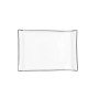 Snack tray Quid Gastro White Ceramic 26 x 18 cm (6 Units)