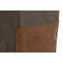 Garden waste bag Home ESPRIT Brown polialgodon Cotton 40 x 40 x 60 cm