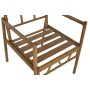 Meubles de jardin Home ESPRIT Beige 160 x 90 x 75 cm 83 cm (5 Pièces)