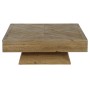 Centre Table Home ESPRIT Brown Pine 100 x 100 x 36 cm
