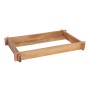 Serving board Viejo Valle Acacia 32,5 x 17,5 x 4 cm (3 Units)