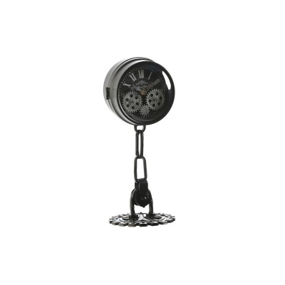 Table clock Home ESPRIT White Black Silver