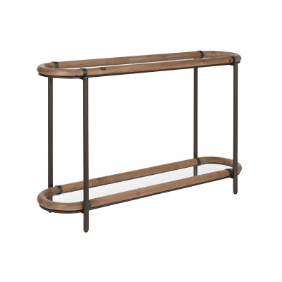 Hall Home ESPRIT Black 131 x 36 x 81 cm
