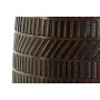 Vase Home ESPRIT Brown Black Resin Colonial 19 x 19 x 21 cm