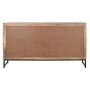 Sideboard Home ESPRIT Brown Black Silver Natural Mango wood Mirror 150 x 38 x 80 cm