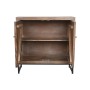 Sideboard Home ESPRIT Brown Black Silver Natural Mango wood Mirror 80 x 38 x 80 cm