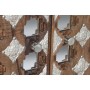 Sideboard Home ESPRIT Brown Black Silver Natural Mango wood Mirror 80 x 38 x 80 cm