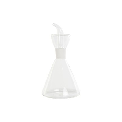Cruet DKD Home Decor Transparent Borosilicate Glass 500 ml 11,5 x 11,5 x 22 cm