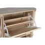 Range-chaussures Home ESPRIT Doré Naturel Rotin Bois d'épicéa Tropical 70 x 29 x 115 cm