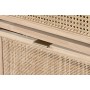 Range-chaussures Home ESPRIT Doré Naturel Rotin Bois d'épicéa Tropical 70 x 29 x 115 cm