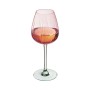 Wine glass Cristal d’Arques Paris Swirly Spring Pink Glass 470 ml (4 Units)