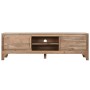 TV furniture Home ESPRIT Light brown 160 x 40 x 50 cm