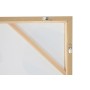 Cadre Home ESPRIT Marron Noir Abstrait Urbaine 100 x 4 x 140 cm (2 Unités)