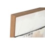 Cadre Home ESPRIT Noir Doré Abstrait Urbaine 100 x 4 x 100 cm (2 Unités)