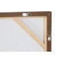 Cadre Home ESPRIT Noir Doré Abstrait Urbaine 100 x 4 x 100 cm (2 Unités)