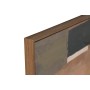 Cadre Home ESPRIT Marron Beige Abstrait Urbaine 100 x 4 x 100 cm (2 Unités)