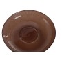Centre de Table Home ESPRIT Marron Verre 23,5 X 23,5 X 11 cm