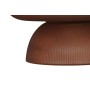 Centre de Table Home ESPRIT Marron Verre 23,5 X 23,5 X 11 cm