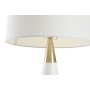 Desk lamp Home ESPRIT White Golden 50 W 220 V