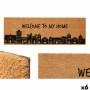 Paillasson My home Naturel PVC Fibres de coco 120 x 1 x 40 cm (6 Unités)