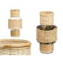Bougeoir Gift Decor SG-29653 Transparent Naturel verre Rotin 15,5 x 31 x 15,5 cm (6 Unités)