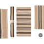 Tapis NO.04 Blanc Marron Noir 70 x 140 cm (8 Unités)