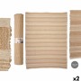 Tapis NO.03 Blanc Marron 180 x 240 cm (2 Unités)