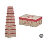 Decorative box Pincello 67 Pink Cardboard (2 Units)