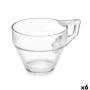 Tasse de café et de thé Vivalto ZLQ02/BHA6 Transparent verre 199 ml (6 Unités)