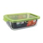 Lunch box Quttin Rectangular 1L 22 x 15,5 x 6,5 cm (6 Units)