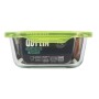Lunch box Quttin Rectangular 1L 22 x 15,5 x 6,5 cm (6 Units)