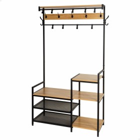 Porte-manteaux avec étagères Max Home Acier Mélamine Contre-plaqué Minimaliste 102 x 180 x 40 cm Porte-manteaux avec étagères Max Home Acier Mélamine Contre-plaqué Minimaliste 102 x 180 x 40 cm