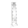 Wall mirror Versa White Mirror MDF Wood 35 x 153 x 35,2 cm Jewellery Stand