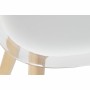 Dining Chair DKD Home Decor White Wood Polycarbonate (Refurbished A)