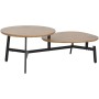 Centre Table Home ESPRIT Black Natural 115 x 60 x 40,5 cm