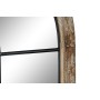 Miroir mural Home ESPRIT Blanc Marron Noir Fenêtre 86 x 3,5 x 168 cm