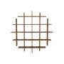 Étagère Home ESPRIT bois de teck 120 x 15 x 120 cm