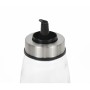 Cruet Quttin Transparent Silver Glass 200 ml 6,5 x 6,5 x 12,5 cm (12 Units)