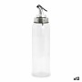 Huilier Quttin Transparent Argenté verre 0,5 L 6 x 6 x 26 cm (12 Unités)