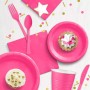 Plate set Algon Fuchsia 20 cm 10 Pieces (24 Units)
