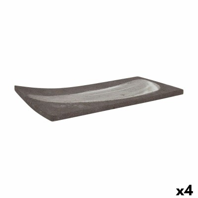 Snack tray Krakatoa Rectangular 30 x 35 cm (4 Units)