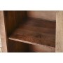Présentoir Home ESPRIT Marron Verre Bois de manguier 165 x 45 x 210 cm