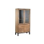 Display Stand Home ESPRIT Brown Black Teak Acacia 100 x 40 x 185 cm