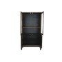 Display Stand Home ESPRIT Brown Black Teak Acacia 100 x 40 x 185 cm