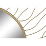 Wall mirror Home ESPRIT Golden 70 x 2 x 70 cm