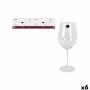 Wine glass set Bohemia Crystal Uria Crystal (6 Units)