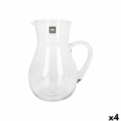 Pichet La Mediterránea Lombardia verre 2 L (4 Unités)