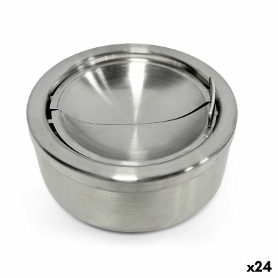Ashtray Confortime Steel 12 x 5 cm (24 Units)